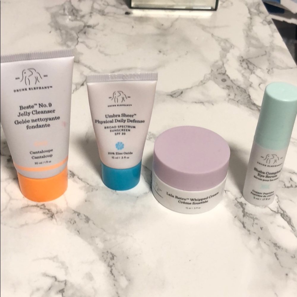 Drunk Elephant Travel Sized Items